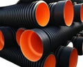 DWC HDPE Pipe 200mm OD/170mm ID – Orange (6 Metre Length)