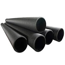 DWC HDPE Pipe 200mm OD/170mm ID – Orange (6 Metre Length)